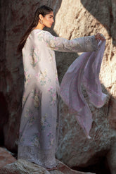 Keshi | 3Pc Unstitched Suit Lawnkari Summer Together By Afrozeh
